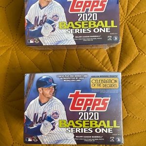 Sealed Tops 2020 Baseball Series One Trading cards